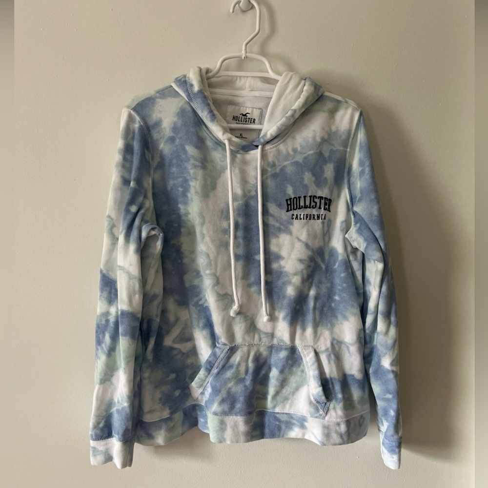 Hollister Tie-Dye Logo Hoodie